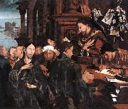 REYMERSWALE, Marinus van The Calling of Matthew oil painting